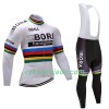 Cykeltøj Langærmet + Bib Cykelbukser Dame 2017 Bora-Hansgrohe N002